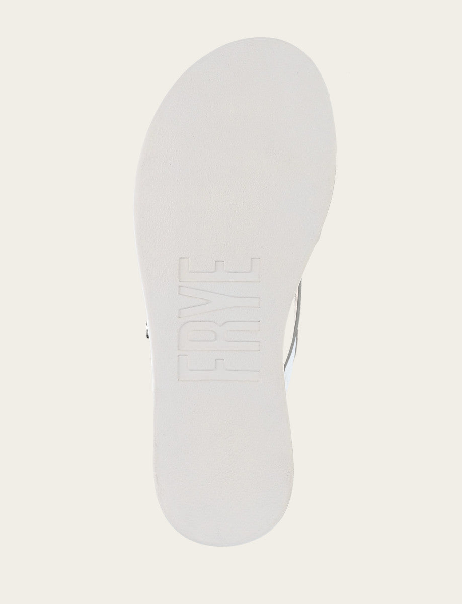 Frye Hot Sale - Women's Silver Maya Buckle Thong Sandals