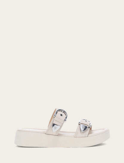 Frye Discount - Women's Ivory Maya Buckle Sandals