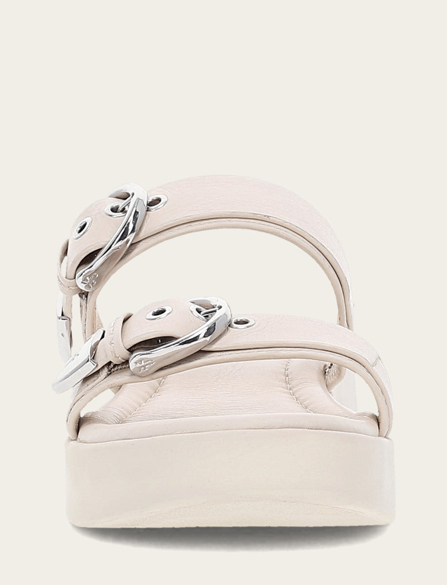 Frye Discount - Women's Ivory Maya Buckle Sandals