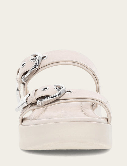 Frye Discount - Women's Ivory Maya Buckle Sandals