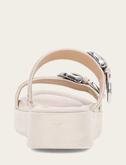 Frye Discount - Women's Ivory Maya Buckle Sandals