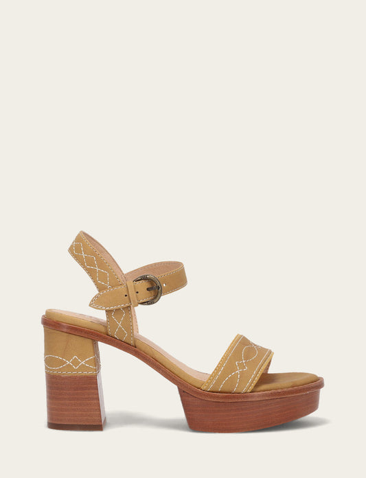 Frye Latest - Women’s Banana Pipa Woodstock Sandals