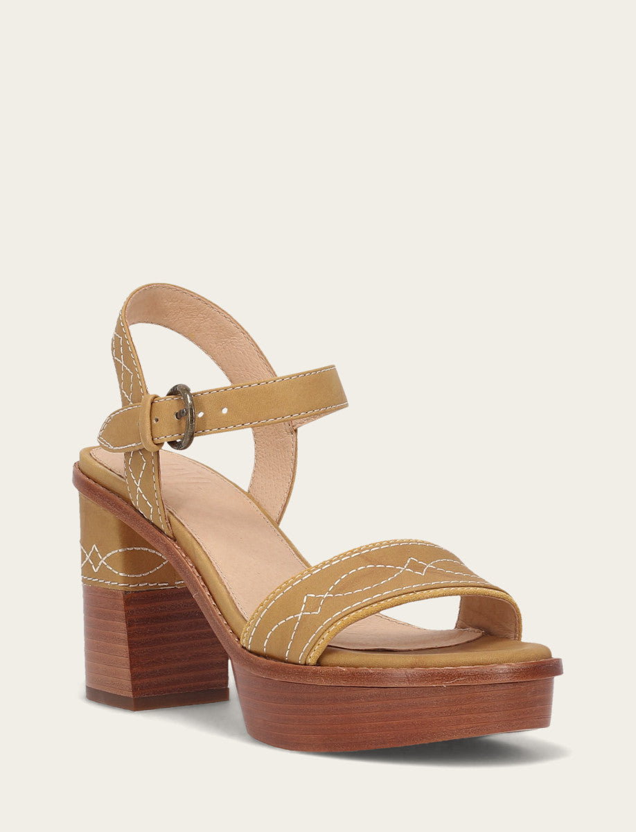 Frye Latest - Women’s Banana Pipa Woodstock Sandals