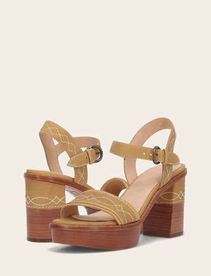 Frye Latest - Women’s Banana Pipa Woodstock Sandals
