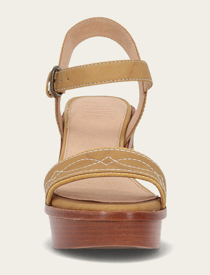 Frye Latest - Women’s Banana Pipa Woodstock Sandals