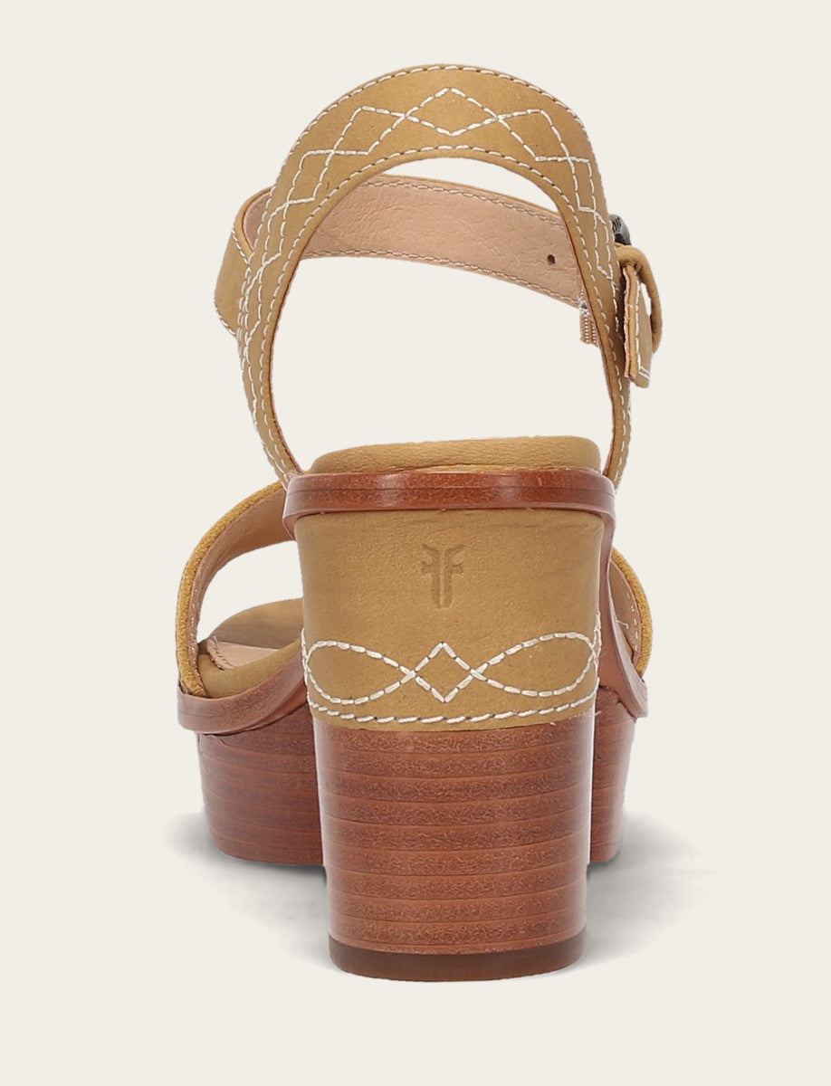 Frye Latest - Women’s Banana Pipa Woodstock Sandals