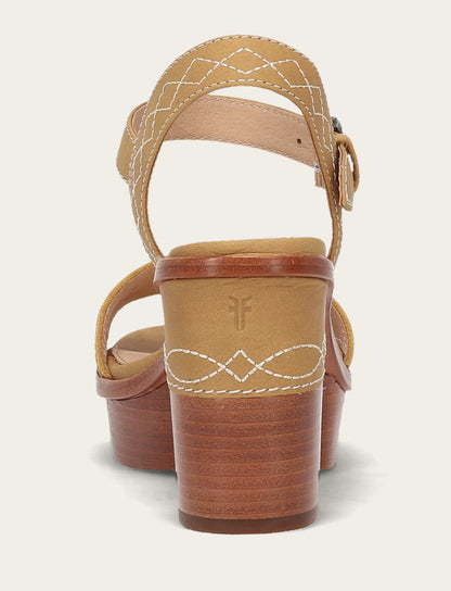 Frye Latest - Women’s Banana Pipa Woodstock Sandals