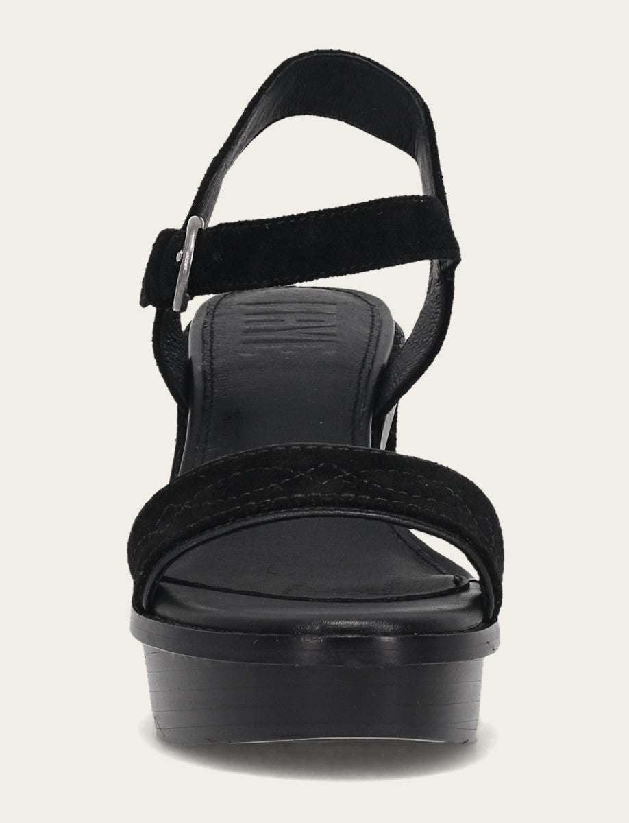 Frye Value - Women’s Black Pipa Woodstock Sandals