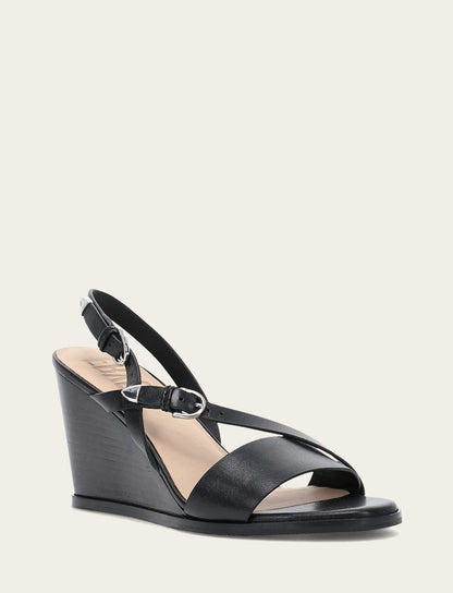 Frye Top Pick - Women's Black Rachel Buckle Sandals
