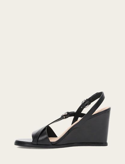 Frye Top Pick - Women's Black Rachel Buckle Sandals