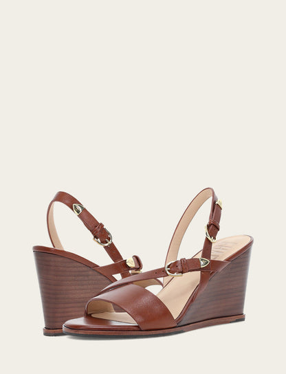 Frye Classic - Women's Cinnamon Rachel Buckle Sandals