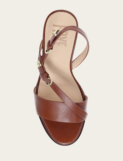 Frye Classic - Women's Cinnamon Rachel Buckle Sandals