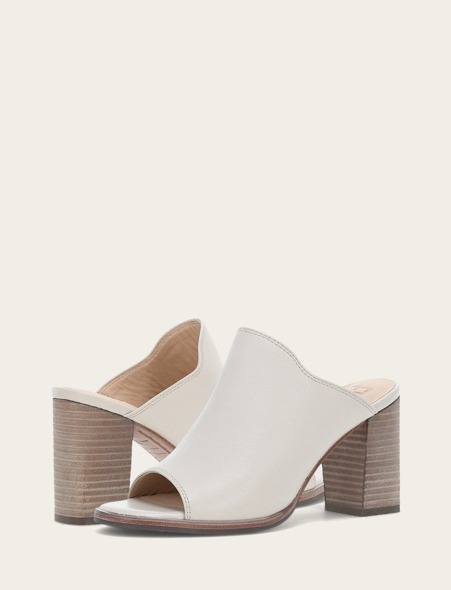 Frye Smart Buy - Women's Ivory Stella Mule Sandals