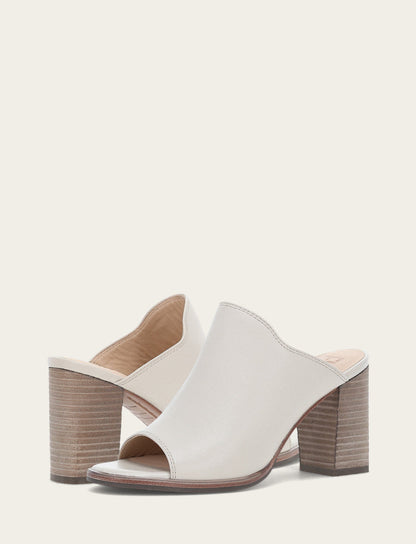 Frye Smart Buy - Women's Ivory Stella Mule Sandals