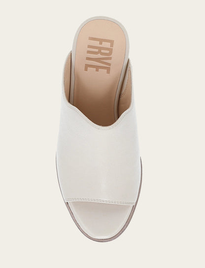 Frye Smart Buy - Women's Ivory Stella Mule Sandals