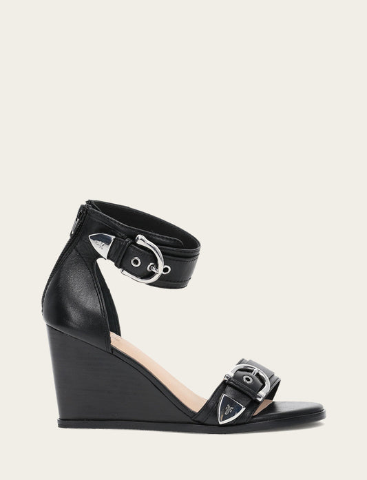 Frye Exclusive - Women's Black Rachel 2 Piece Sandals