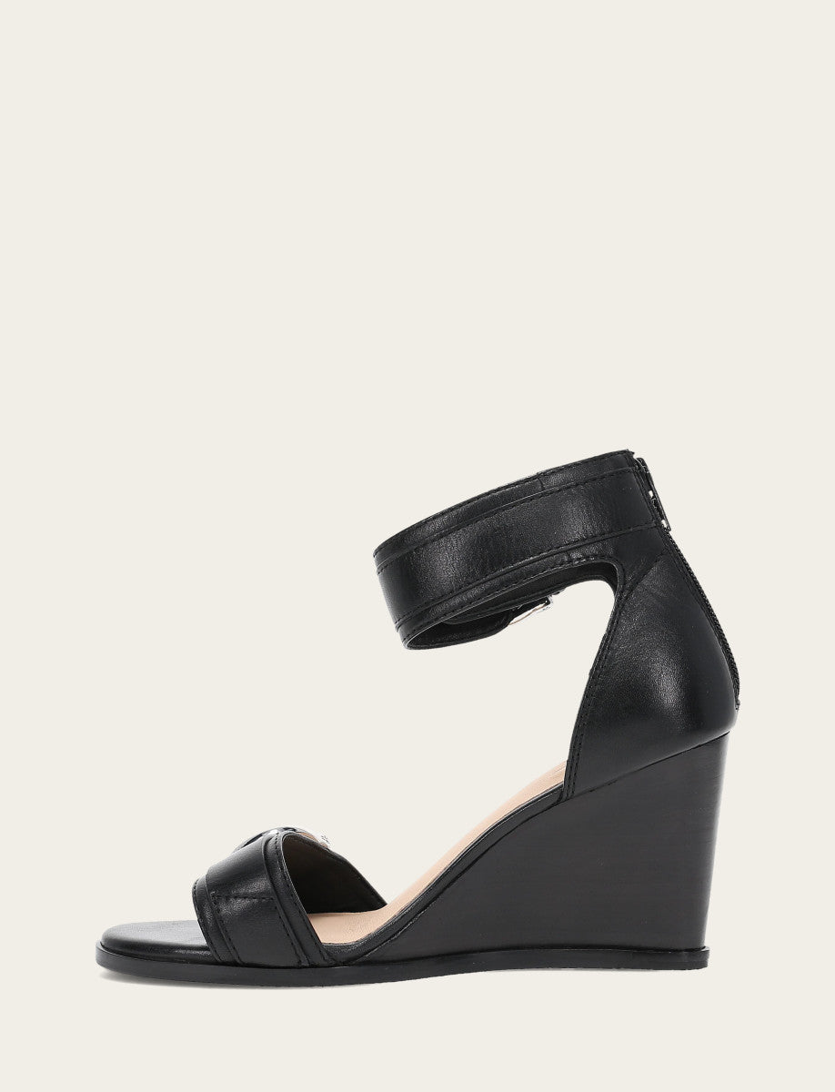 Frye Exclusive - Women's Black Rachel 2 Piece Sandals