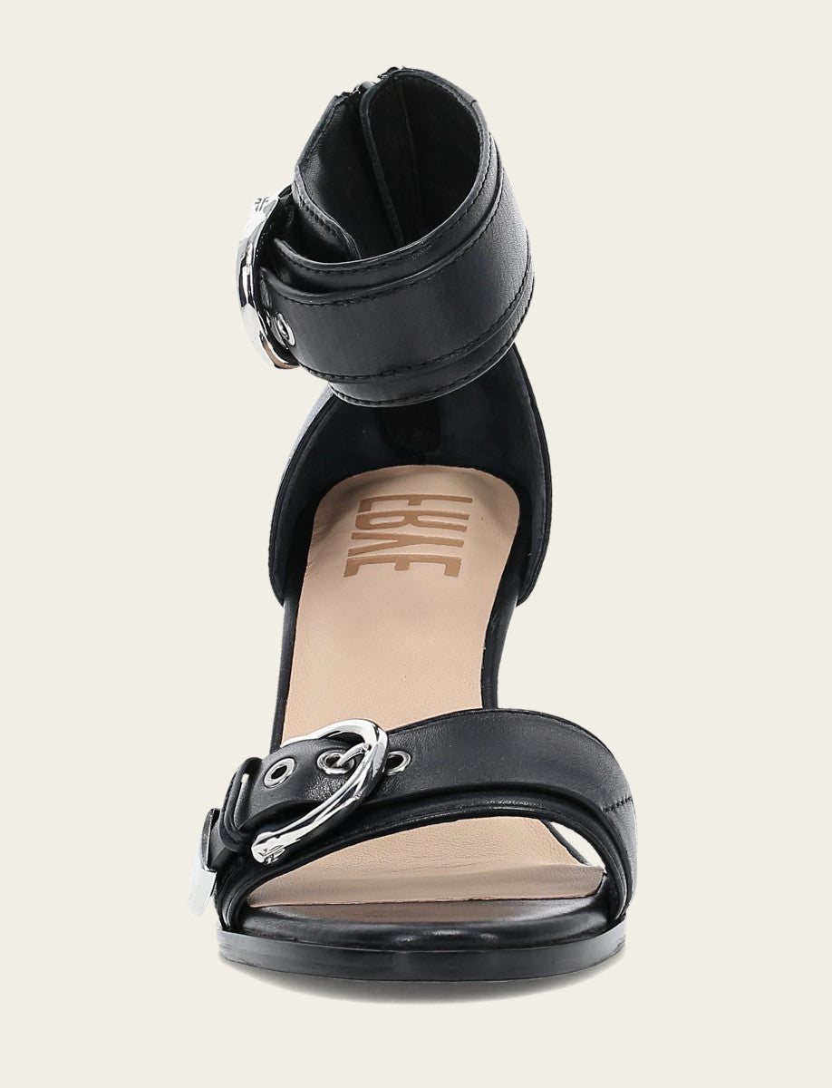 Frye Exclusive - Women's Black Rachel 2 Piece Sandals