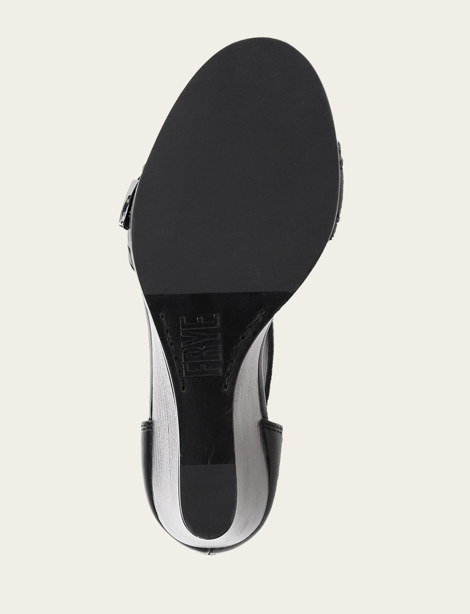 Frye Exclusive - Women's Black Rachel 2 Piece Sandals