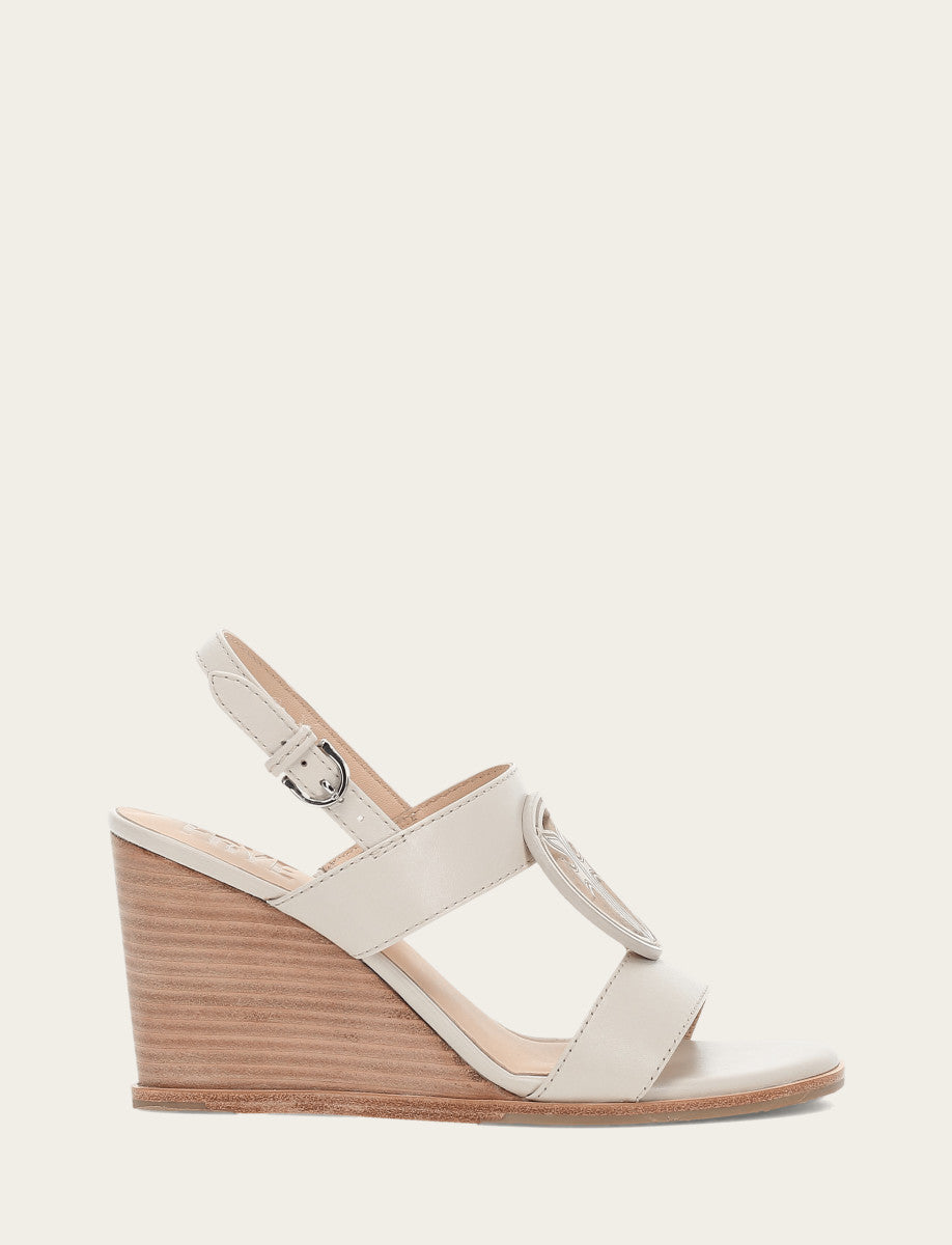Frye Quality - Women's Ivory Rachel Logo Sandals