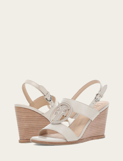 Frye Quality - Women's Ivory Rachel Logo Sandals