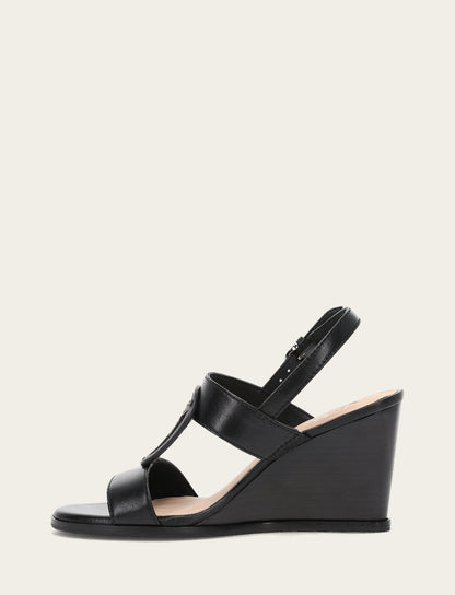 Frye Discount - Women's Black Rachel Logo Sandals