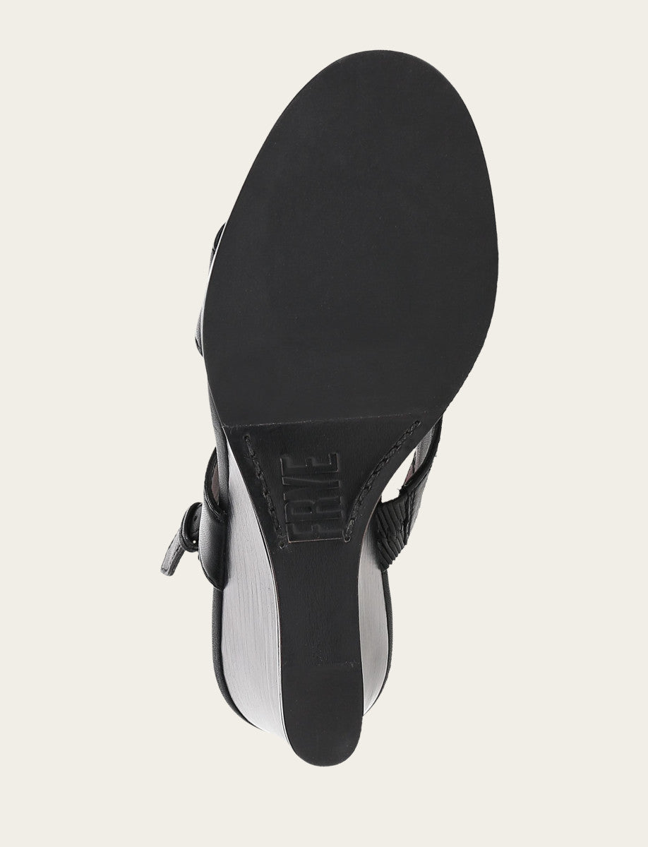 Frye Discount - Women's Black Rachel Logo Sandals