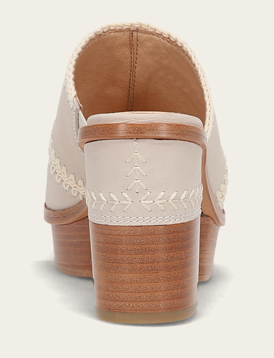 Frye Classic - Women's Ivory Pipa Crochet Platform Sandals