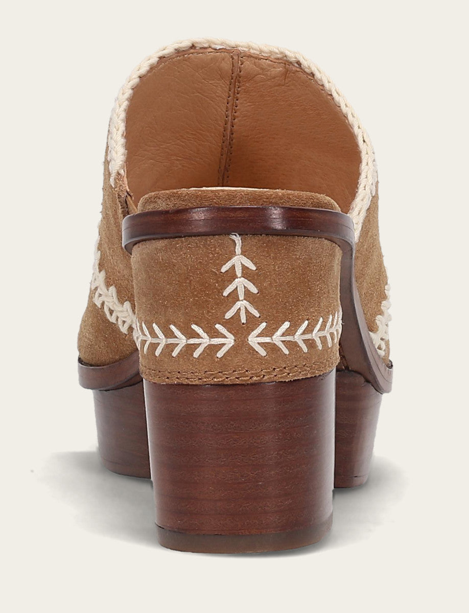Frye Quality - Women's Almond Pipa Crochet Platform Sandals