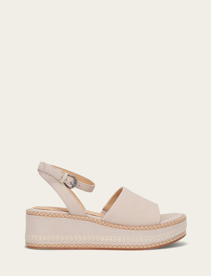Frye Trending - Women's Ivory Joy Ankle Strap Platform Sandals