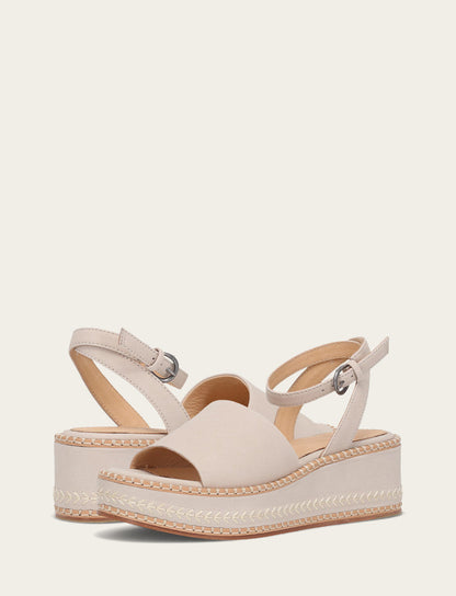 Frye Trending - Women's Ivory Joy Ankle Strap Platform Sandals
