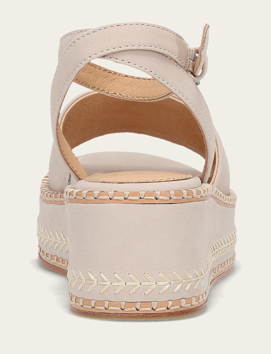 Frye Trending - Women's Ivory Joy Ankle Strap Platform Sandals