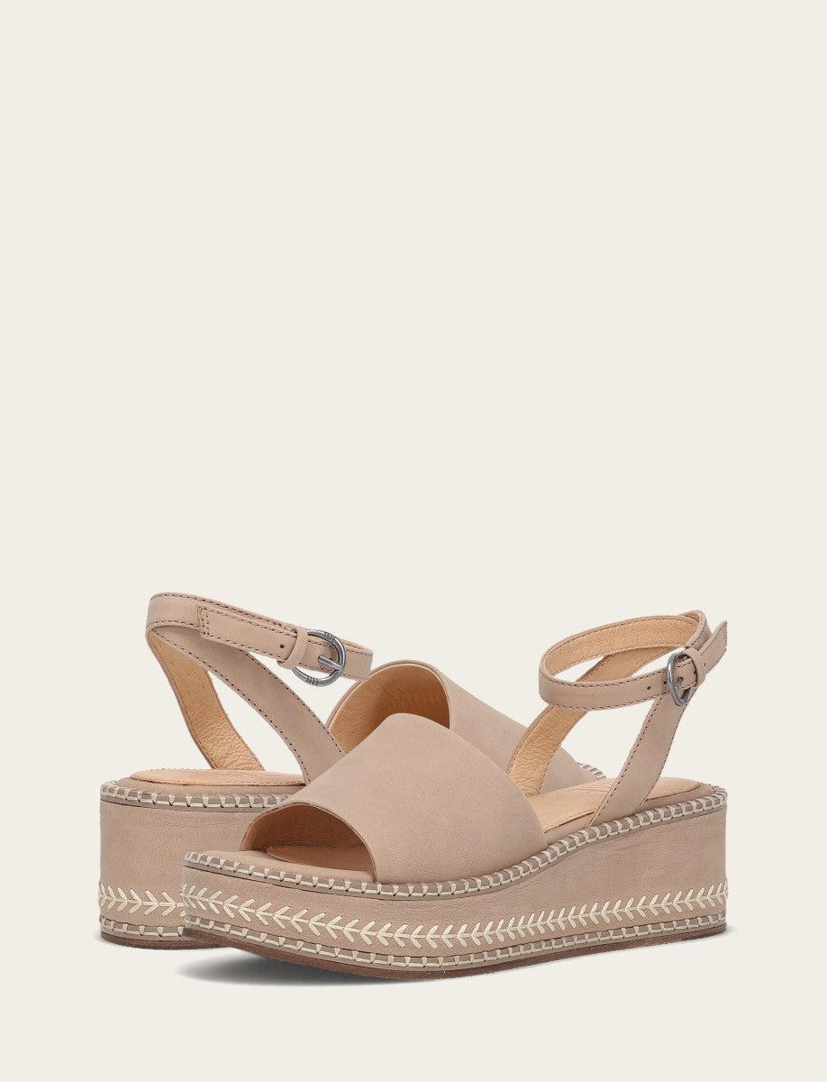 Frye Quality - Women's Clay Joy Ankle Strap Platform Sandals