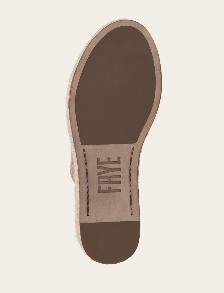 Frye Top Pick - Women's Clay Joy Woodstock 2 Band Platform Slide Sandals