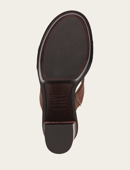 Frye Signature - Women's Saddle Pipa Woodstock 2 Band Platform Sandals