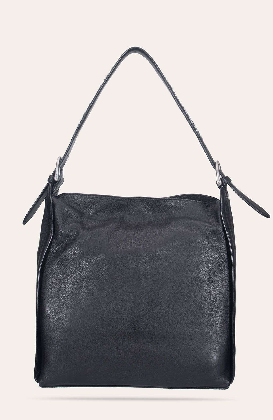 Frye Hot Sale - Women's Black Carla Studded Hobo Handbag