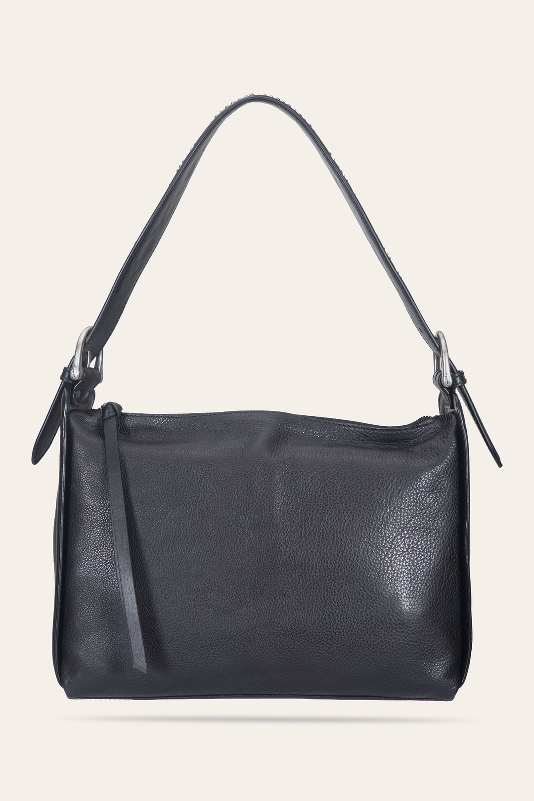 Frye Latest - Women's Black Carla Studded Shoulder Bag