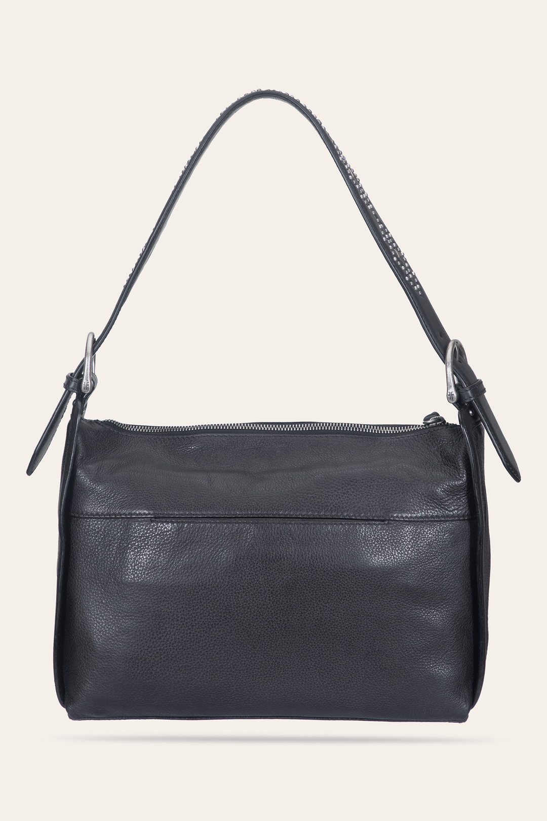 Frye Latest - Women's Black Carla Studded Shoulder Bag