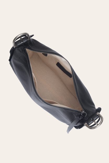 Frye Latest - Women's Black Carla Studded Shoulder Bag