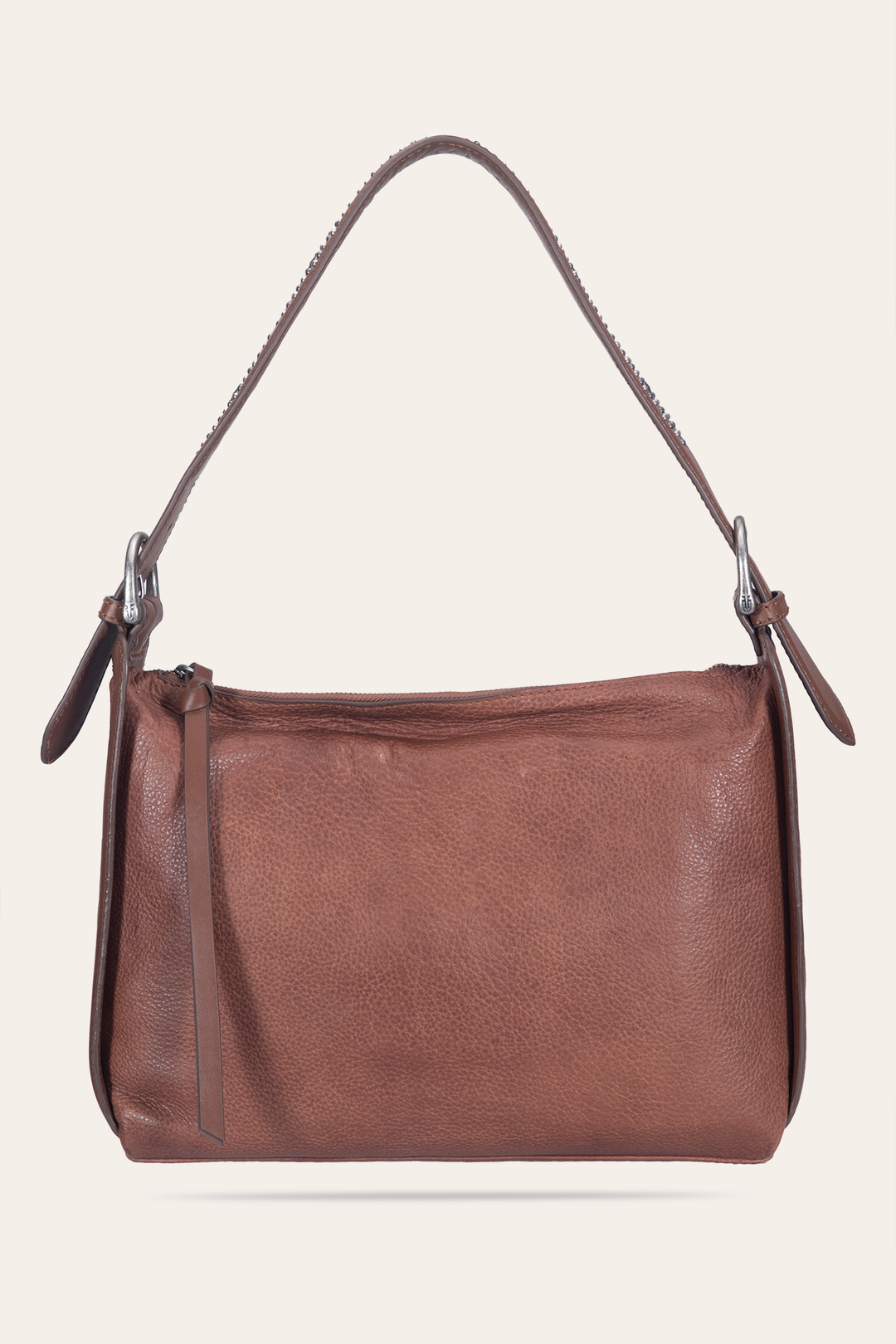 Frye Sale - Women's Cognac Carla Studded Shoulder Bag