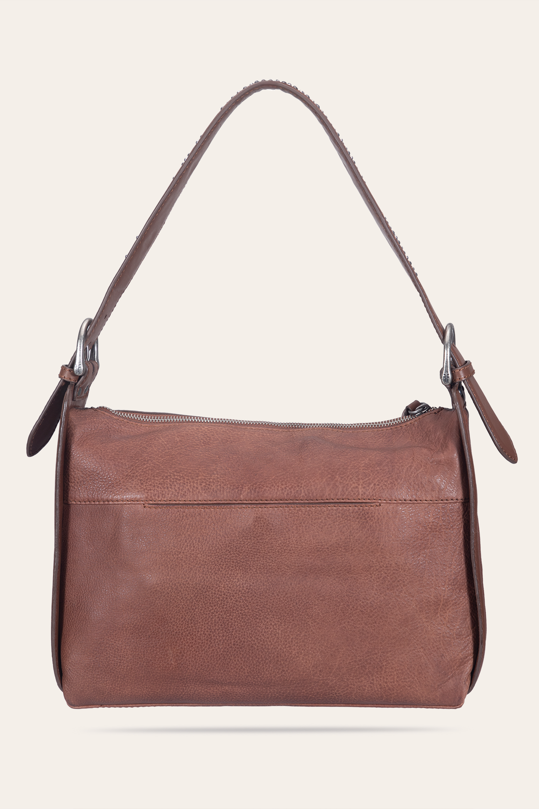Frye Sale - Women's Cognac Carla Studded Shoulder Bag