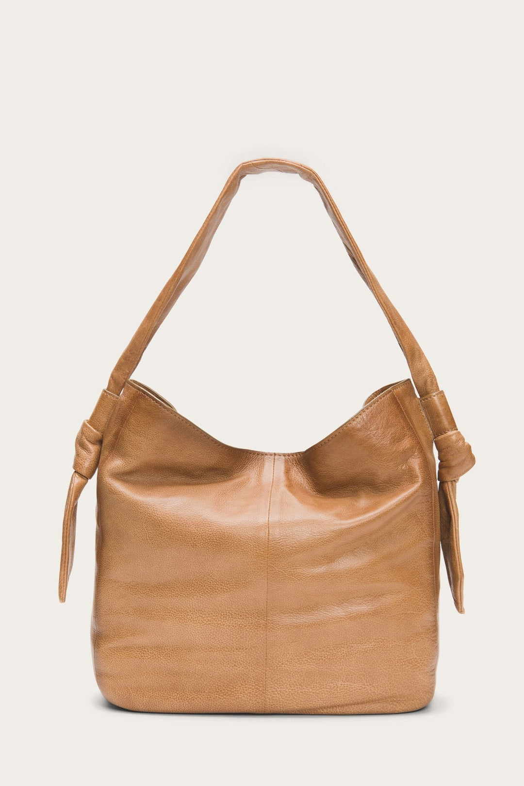 Frye Trusted - Nora Knotted Hobo in Beige