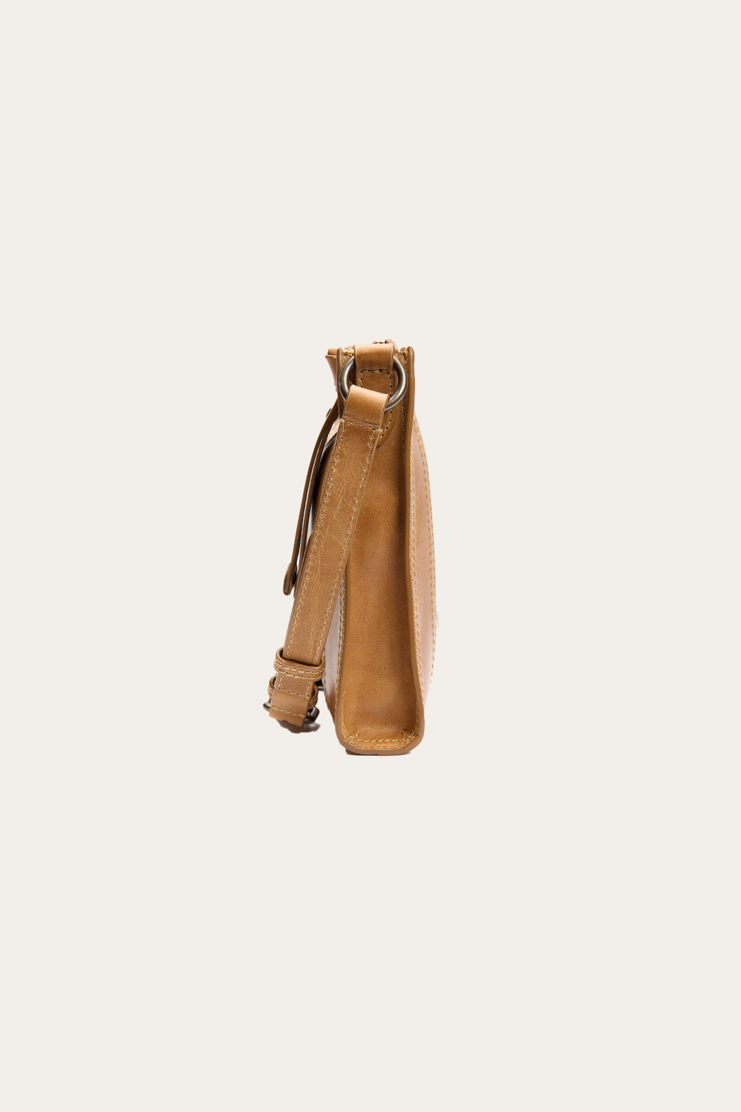 Frye Trending - Melissa Zip Crossbody in Beige