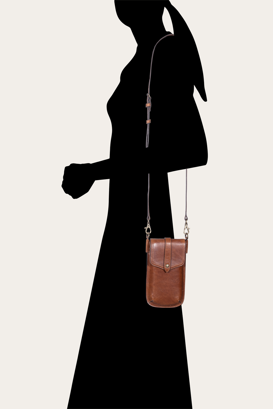 Frye Hot Sale - Melissa Cognac Phone Pouch