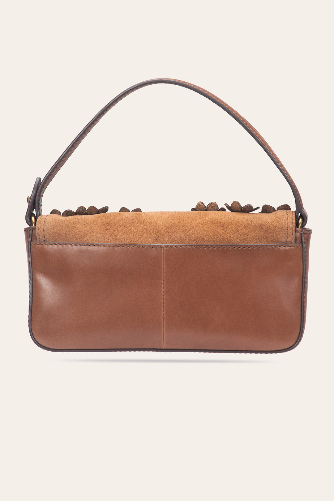Frye Trending - Cognac Melissa Floral Convertible Mini Flap