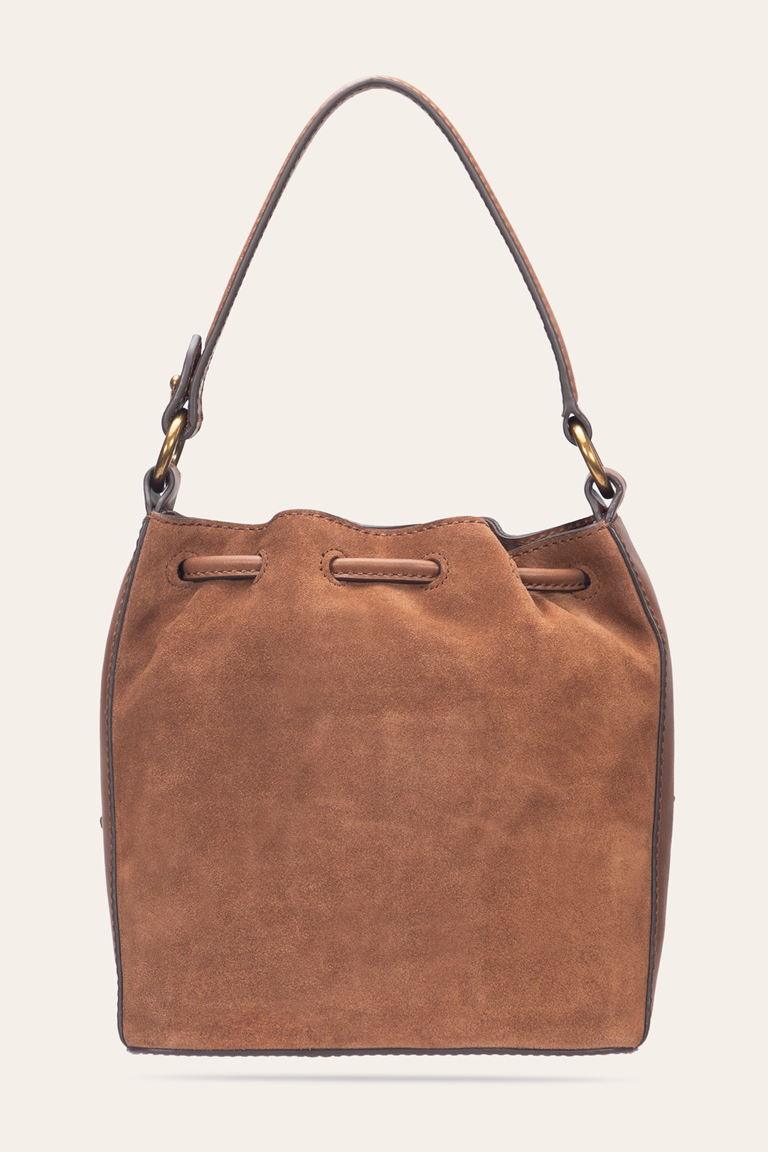 Frye Everyday - Cognac Melissa Floral Convertible Bucket