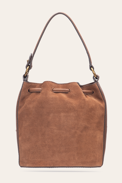 Frye Everyday - Cognac Melissa Floral Convertible Bucket