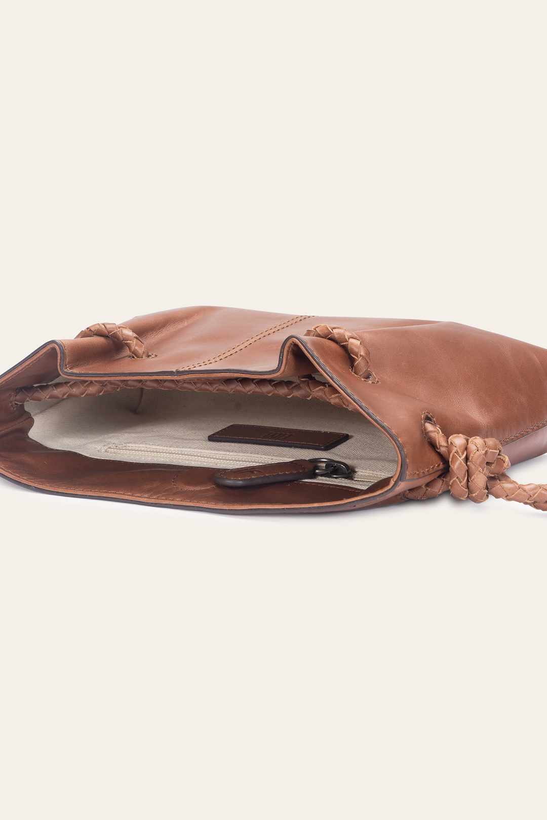 Frye Recommended - Cognac Caroline Wristlet Clutch