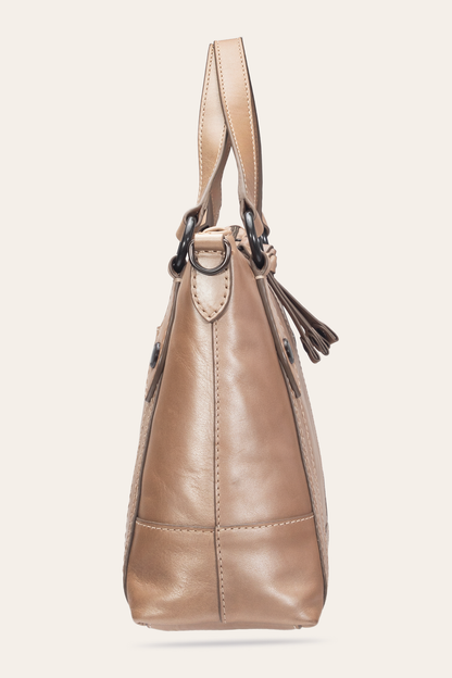 Frye Smart Buy - Light Bronze Melissa Medium Satchel