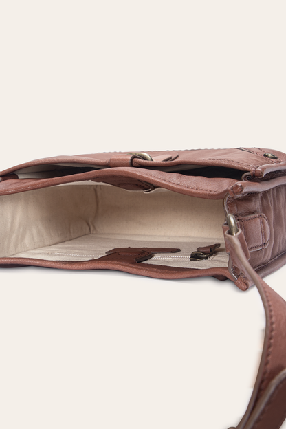 Frye Top Pick - Campus Cognac Crossbody